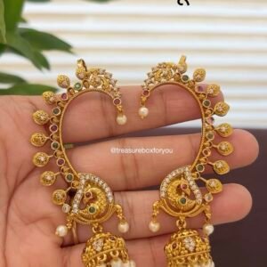 Antique Gold Plated Earcuffs